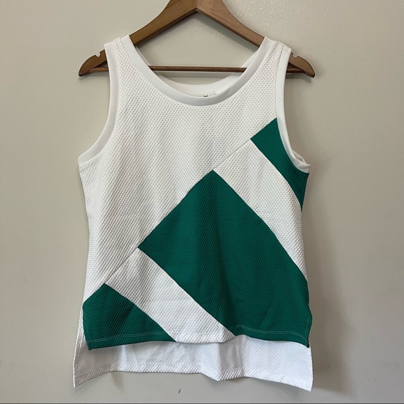 Adidas Originals White and Subgreen EQT Retro Limited Edition Tank Top Medium - Picture 3 of 9